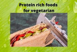Protein rich foods for vegetarian