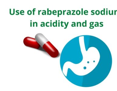 Use of rabeprazole sodium