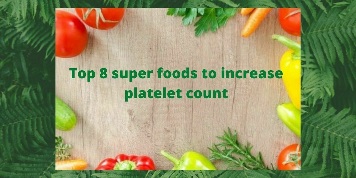 Foods to increase platelet count